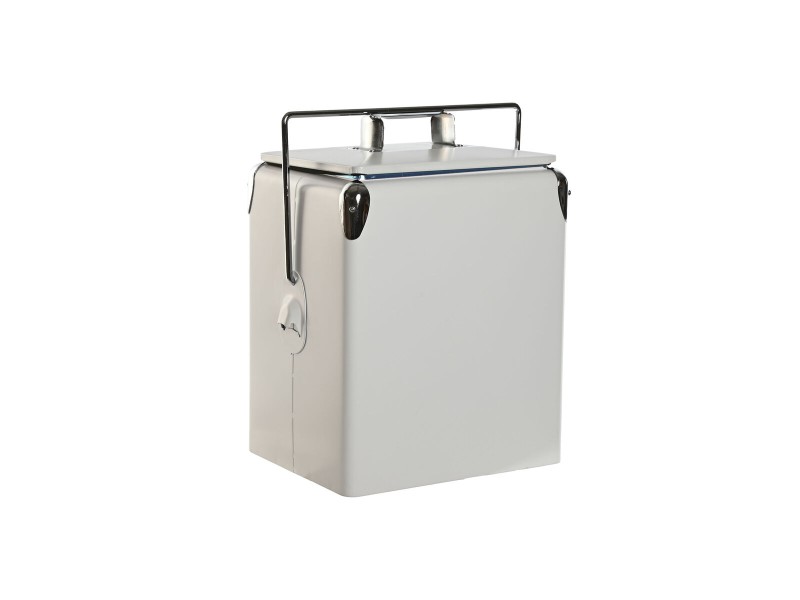 Преносима Хладилна Чанта Home ESPRIT Бял PVC Метал Стомана полипропилен 17 L 32 x 24 x 36 cm NaN –  BB Хладилници