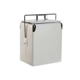 Преносима Хладилна Чанта Home ESPRIT Бял PVC Метал Стомана полипропилен 17 L 32 x 24 x 36 cm