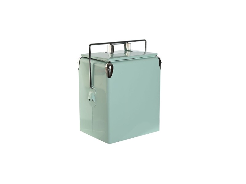 Преносима Хладилна Чанта Home ESPRIT Зелен PVC Метал Стомана полипропилен 17 L 32 x 24 x 43 cm NaN –  BB Хладилници