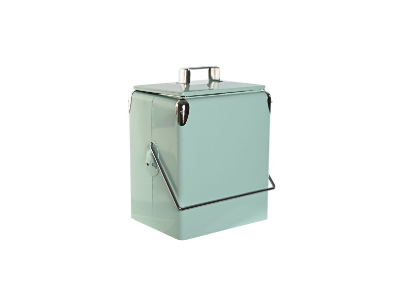 Преносима Хладилна Чанта Home ESPRIT Зелен PVC Метал Стомана полипропилен 17 L 32 x 24 x 43 cm NaN –  BB Хладилници