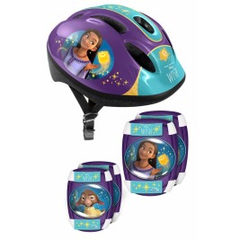 Комплект за Спортна Защита Disney wish Лилав