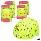 Комплект за Спортна Защита Colorbaby Neon Cali Vibes Жълт (4 броя) NaN –  BB Детски каски