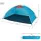 Beach Windscreen Aktive Син полиестер Oxford 210D 200 x 92 x 130 cm 200 x 130 x 92 cm NaN –  BB Плажни палатки