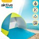Beach Windscreen Aktive Син Зелен полиестер 160 x 110 x 140 cm NaN –  BB Плажни палатки