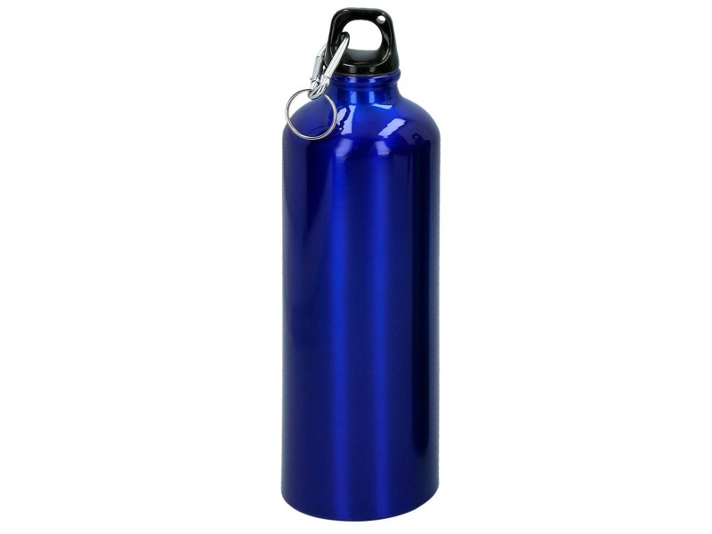 Бутилка за вода Aktive 750 ml Карабинер Алуминий 7 x 25 x 7 cm (24 броя) NaN –  BB Столове и бутилки за вода