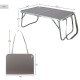 Сгъваема масичка Aktive Къмпинг Антрацит 60 x 25 x 40 cm (4 броя) NaN –  BB Маси