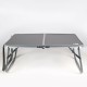Сгъваема масичка Aktive Къмпинг Антрацит 60 x 25 x 40 cm (4 броя) NaN –  BB Маси