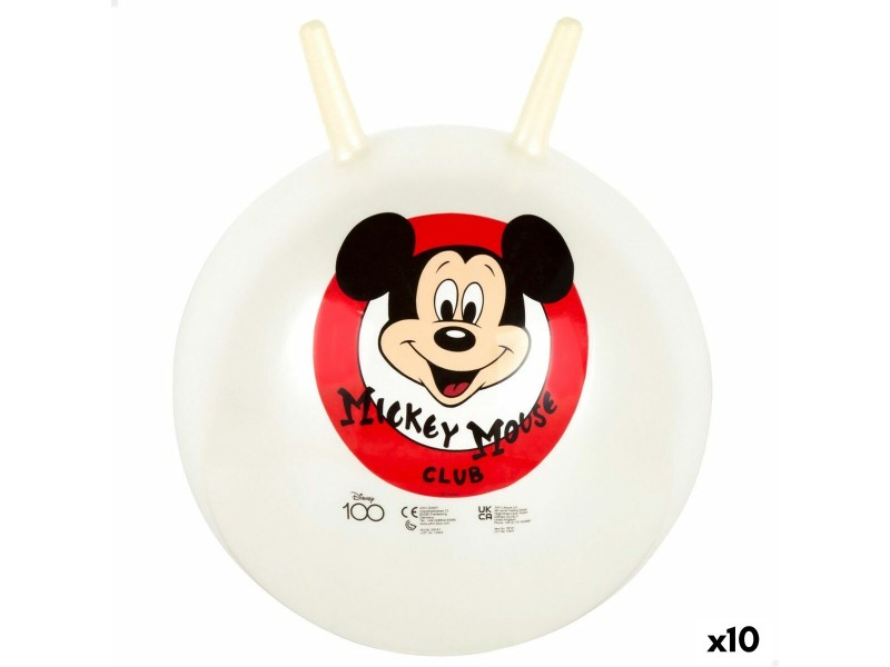 Скачаща топка Mickey Mouse Ø 45 cm (10 броя) NaN –  BB Скачащи pogos и скачащи топки