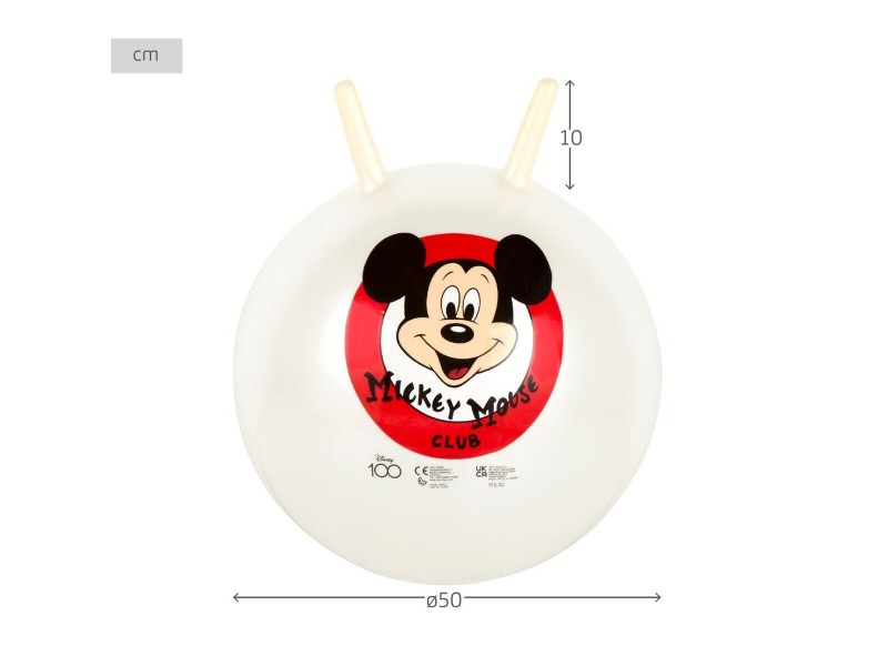 Скачаща топка Mickey Mouse Ø 45 cm (10 броя) NaN –  BB Скачащи pogos и скачащи топки