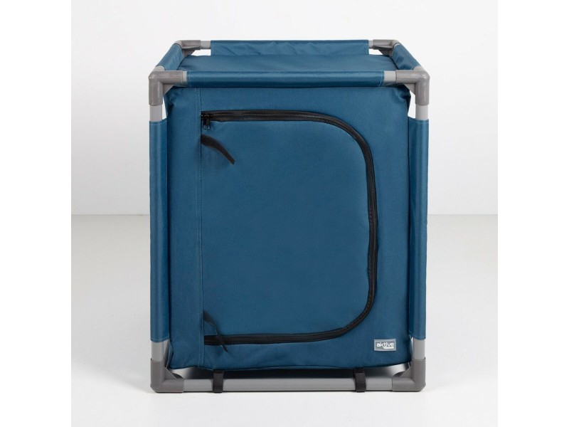 Къмпинг шкаф Aktive Син Сгъваем 56 x 66 x 46 cm 2 броя NaN –  BB Шкафове