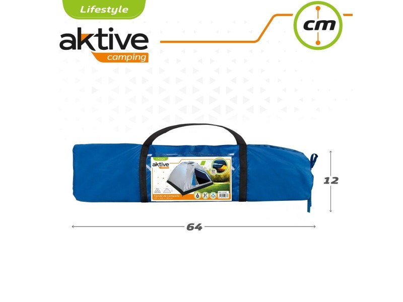 Палатка Aktive 4 Хора 205 x 130 x 205 cm (2 броя) NaN –  BB Иглу палатки