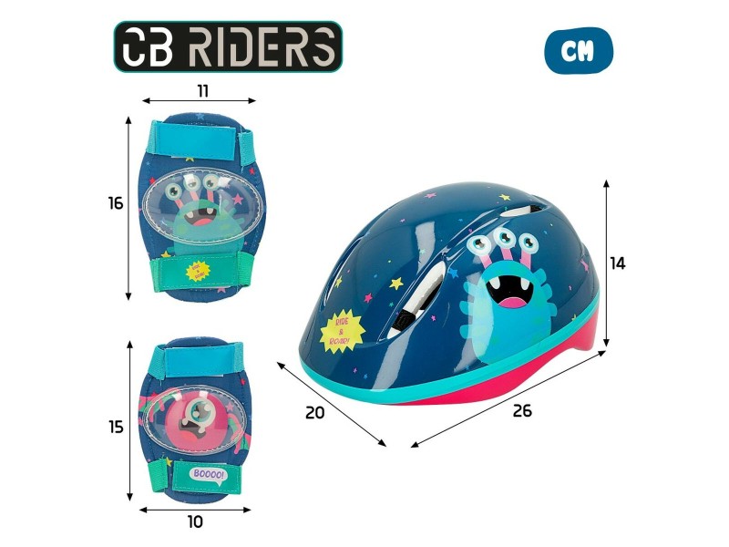 Комплект Colorbaby Чудовище (4 броя) NaN –  BB Детски каски