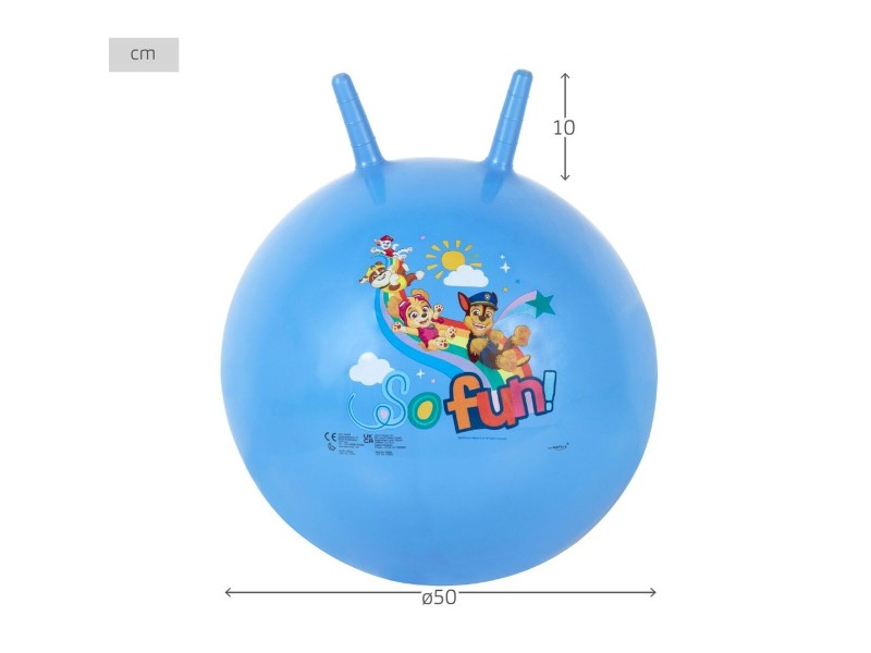 Скачаща топка The Paw Patrol Син (10 броя) NaN –  BB Скачащи pogos и скачащи топки
