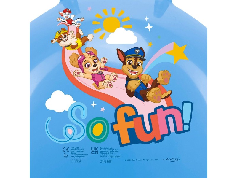 Скачаща топка The Paw Patrol Син (10 броя) NaN –  BB Скачащи pogos и скачащи топки