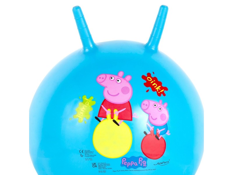 Скачаща топка Peppa Pig Ø 45 cm Син (10 броя) NaN –  BB Скачащи pogos и скачащи топки