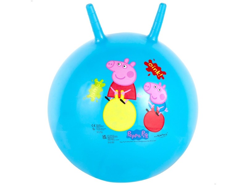 Скачаща топка Peppa Pig Ø 45 cm Син (10 броя) NaN –  BB Скачащи pogos и скачащи топки
