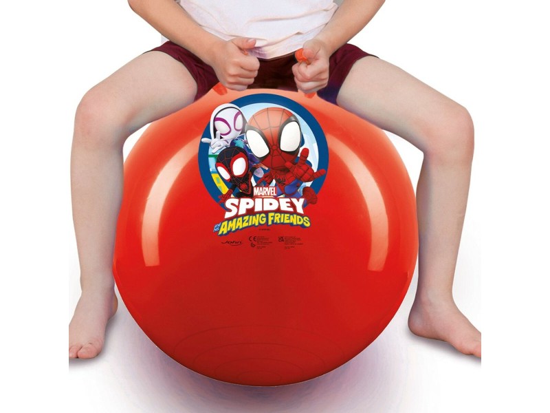 Скачаща топка Spidey Ø 45 cm Червен (10 броя) NaN –  BB Скачащи pogos и скачащи топки