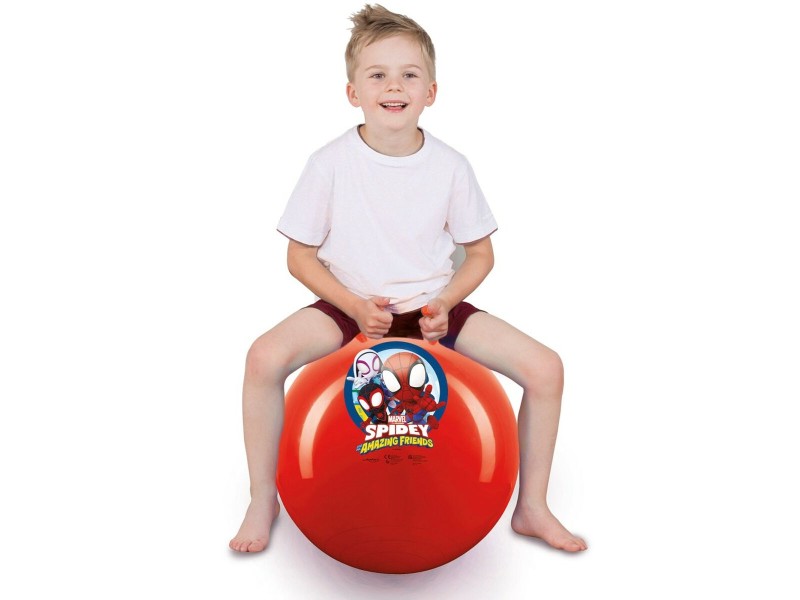 Скачаща топка Spidey Ø 45 cm Червен (10 броя) NaN –  BB Скачащи pogos и скачащи топки