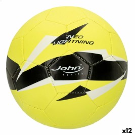 Футболна Топка John Sports World Star 5 Ø 22 cm Изкуствена кожа (12 броя)