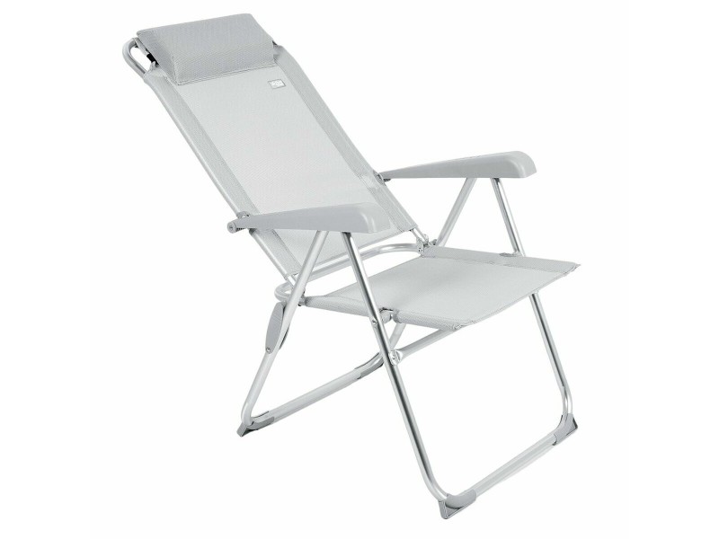 подплатен къмпинг стол Aktive наклоняем Сив 44 x 55 x 101 cm NaN –  BB Столове