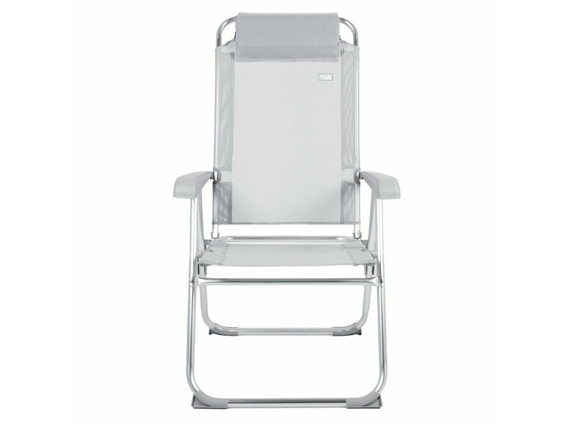 подплатен къмпинг стол Aktive наклоняем Сив 44 x 55 x 101 cm NaN –  BB Столове