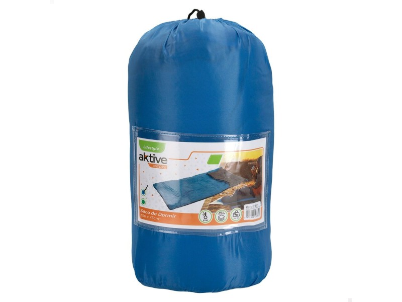 спален чувал Aktive 190 x 2,5 x 75 cm (4 броя) NaN –  BB Правоъгълни спални чували
