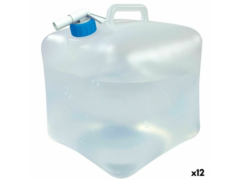 Бутилка за вода Aktive полиетилен 15 L 24 x 28 x 24 cm (12 броя) NaN –  BB Столове и бутилки за вода