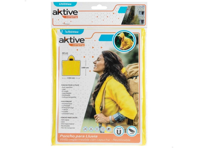 Мушама Aktive Жълт (48 броя) NaN –  BB Дъждобрани