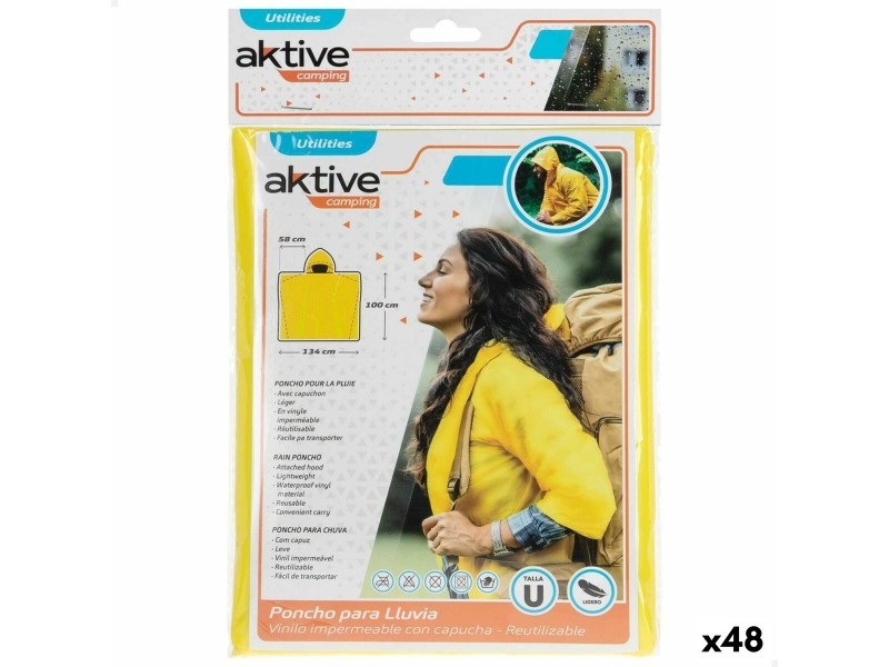 Мушама Aktive Жълт (48 броя) NaN –  BB Дъждобрани