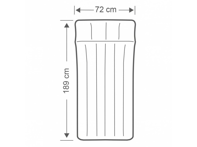 Air Bed Intex 72 x 20 x 189 cm (6 броя) NaN –  BB Въздушни матраци