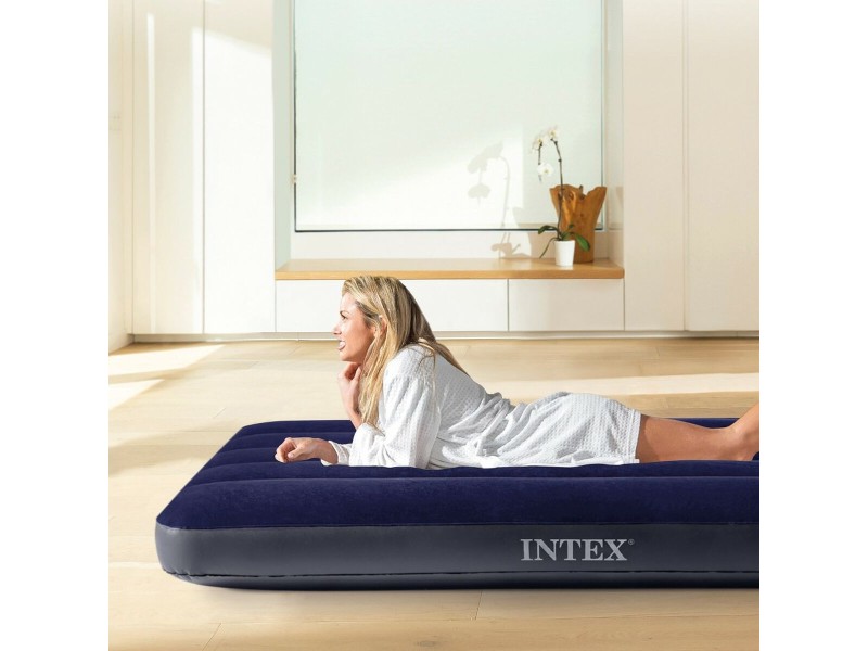 Air Bed Intex CLASSIC DOWNY 76 x 25 x 191 cm (6 броя) NaN –  BB Въздушни матраци