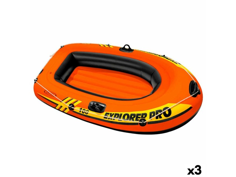Надуваема Лодка Intex Explorer Pro 100 3 броя 160 x 29 x 94 cm NaN –  BB Надуваеми салове