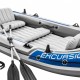 Надуваема Лодка Intex Excursion 5 Син Бял 366 x 43 x 168 cm NaN –  BB Надуваеми салове