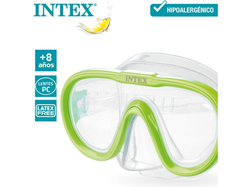 Очила за гмуркане с шнорхел Intex Sea Scan Лилав NaN –  BB Шнорхели