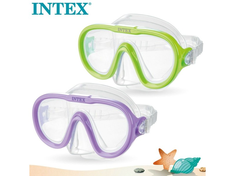 Очила за гмуркане с шнорхел Intex Sea Scan Лилав NaN –  BB Шнорхели