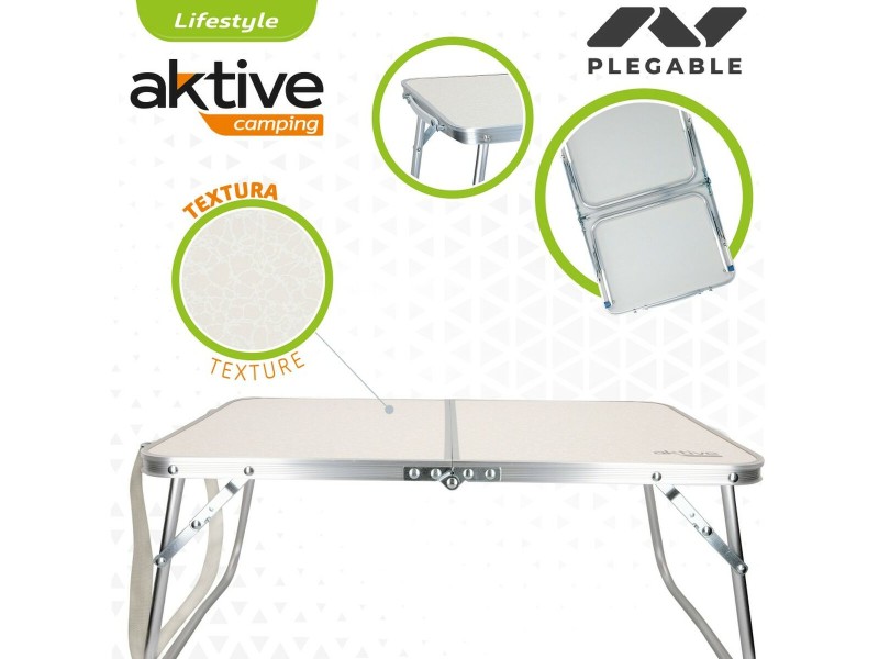 Сгъваема масичка Aktive Сметана 60 x 25 x 40 cm (4 броя) NaN –  BB Маси
