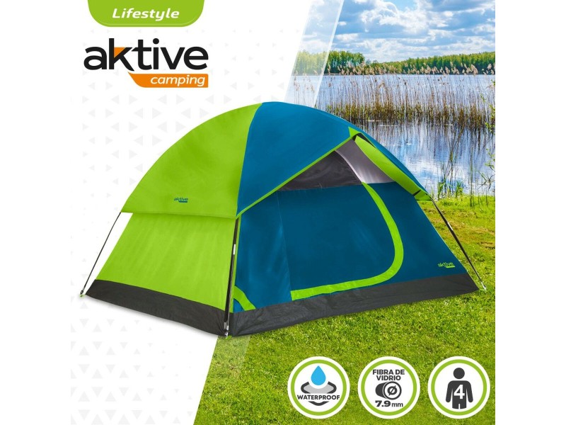 Палатка Aktive 4 Хора 240 x 130 x 210 cm (2 броя) NaN –  BB Иглу палатки