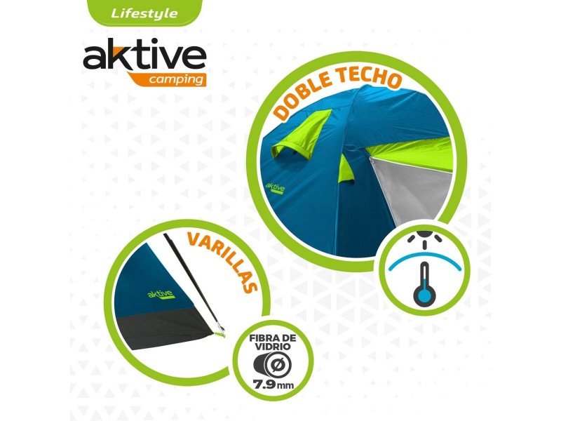Палатка Aktive Тента 240 x 130 x 210 cm (2 броя) NaN –  BB Иглу палатки