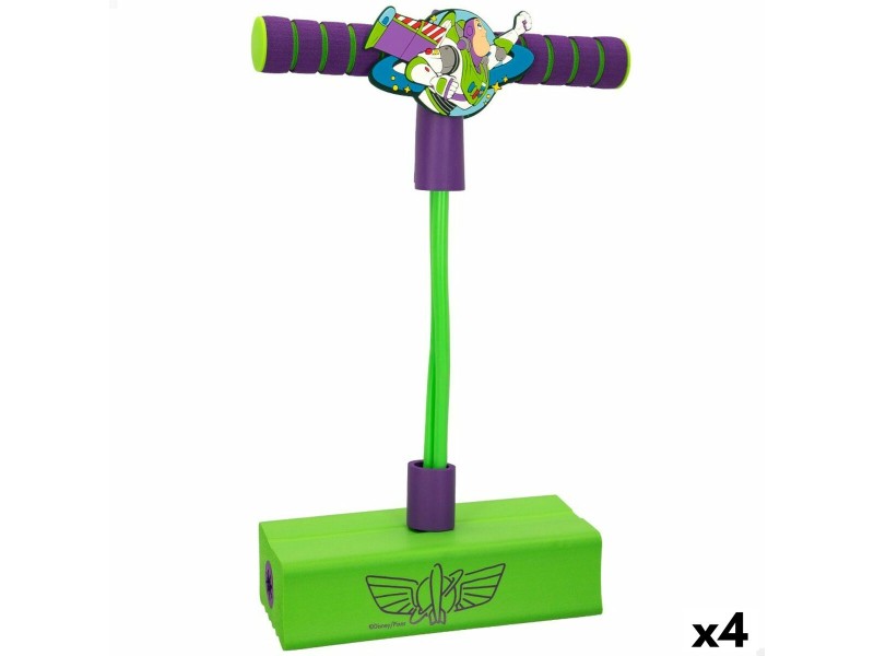 Скачащо Пого Toy Story 3D Зелен Детски (4 броя) NaN –  BB Скачащи pogos и скачащи топки