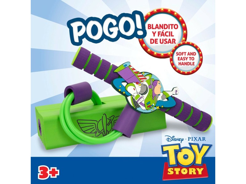 Скачащо Пого Toy Story 3D Зелен Детски (4 броя) NaN –  BB Скачащи pogos и скачащи топки