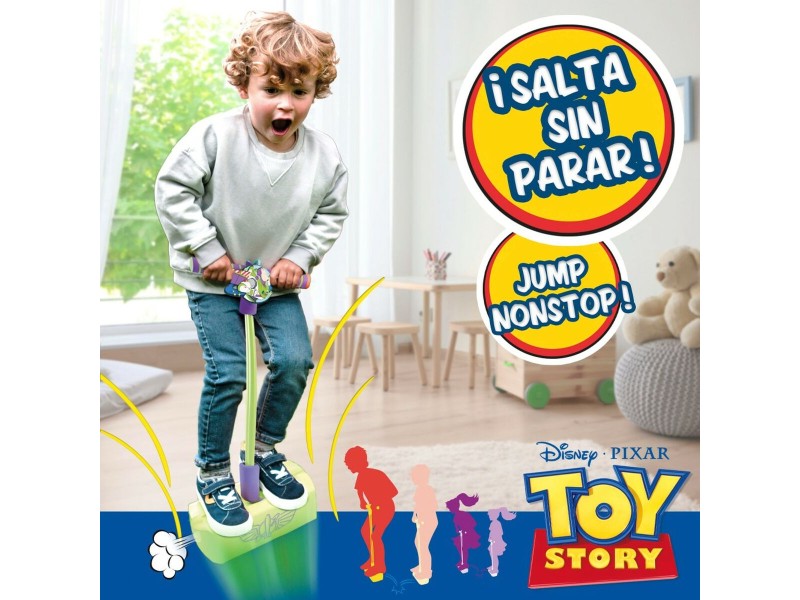 Скачащо Пого Toy Story 3D Зелен Детски (4 броя) NaN –  BB Скачащи pogos и скачащи топки