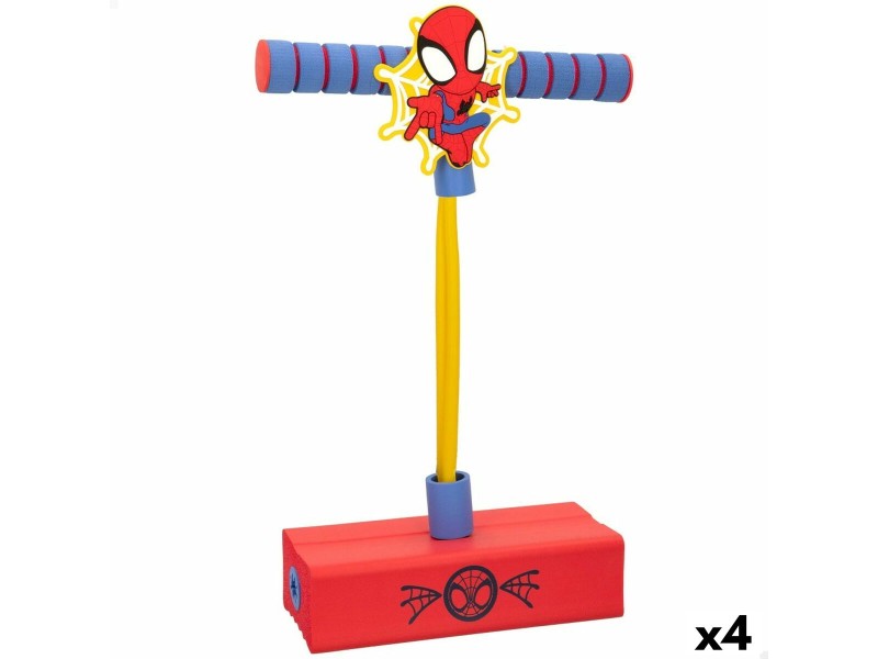 Скачащо Пого Spider-Man 3D Червен Детски (4 броя) NaN –  BB Скачащи pogos и скачащи топки