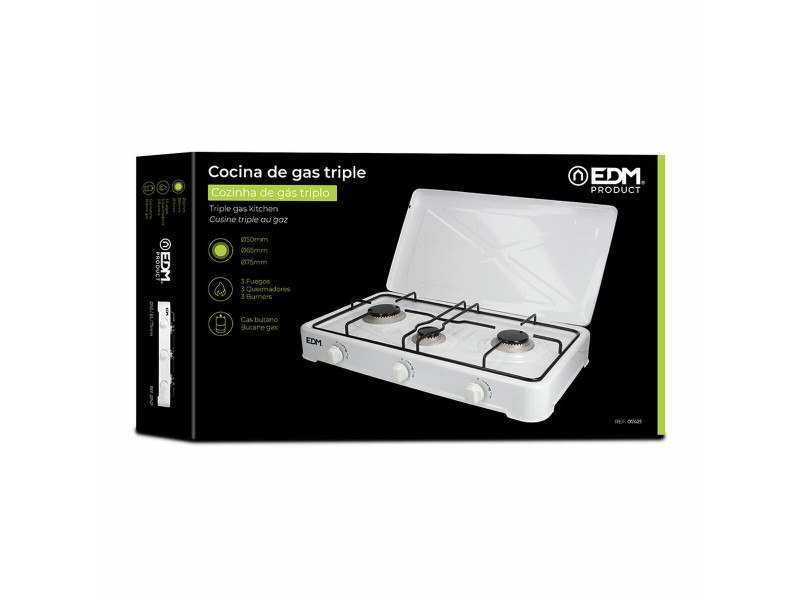газова печка EDM 07421 60 x 33 x 12 cm NaN –  BB Къмпинг печки