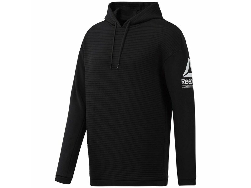 Мъжки суичър с качулка Reebok  FLEECE OTH HOOD EC0880 Черен NaN –  BB Суичъри