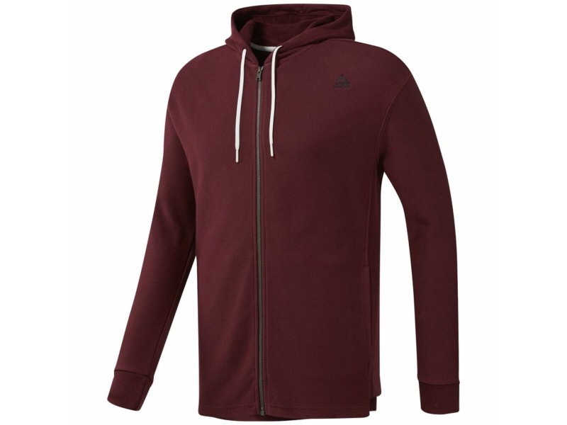 Мъжки суичър с качулка Reebok TE TWILL FZ HOODIE EC079 Кестен NaN –  BB Суичъри
