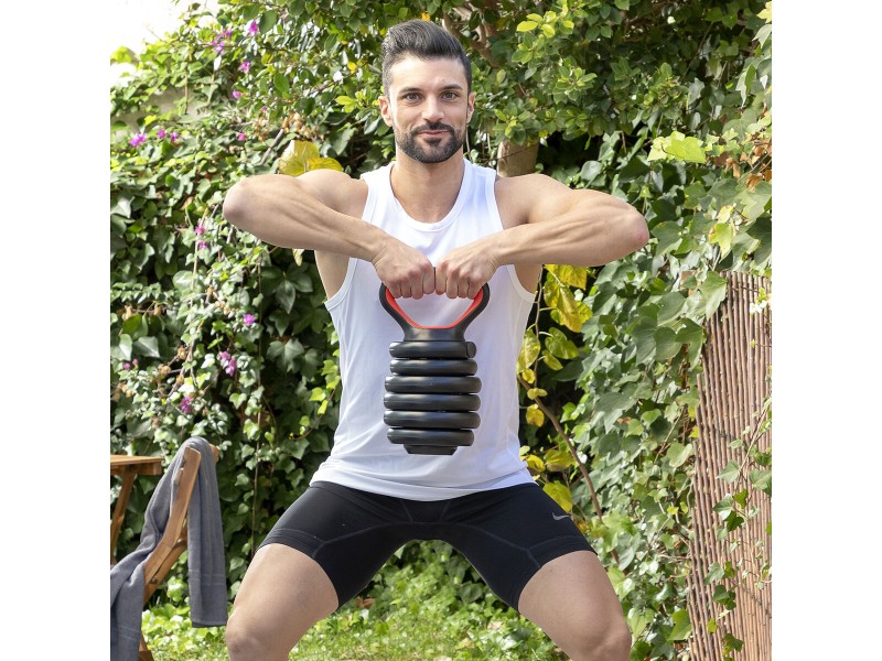 6 в 1 Регулируем Комплект за Тежести с Ръководство за Упражнения Sixfit InnovaGoods NaN –  BB Домашни спортни зали