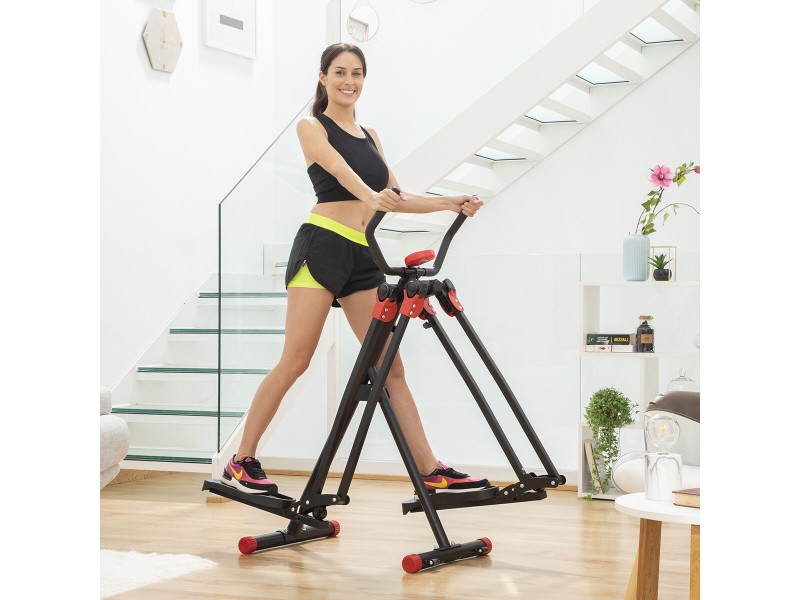 Фитнес Кростренажор с Ръководство за Упражнения Wairess InnovaGoods NaN –  BB Степ машини