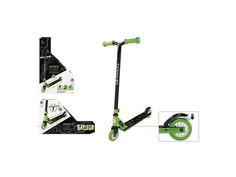 Патинет Скутер CB Riders Colorbaby 54065 Черен/Зелен (61 x 37 x 80 cm) NaN –  BB Тротинетки за деца