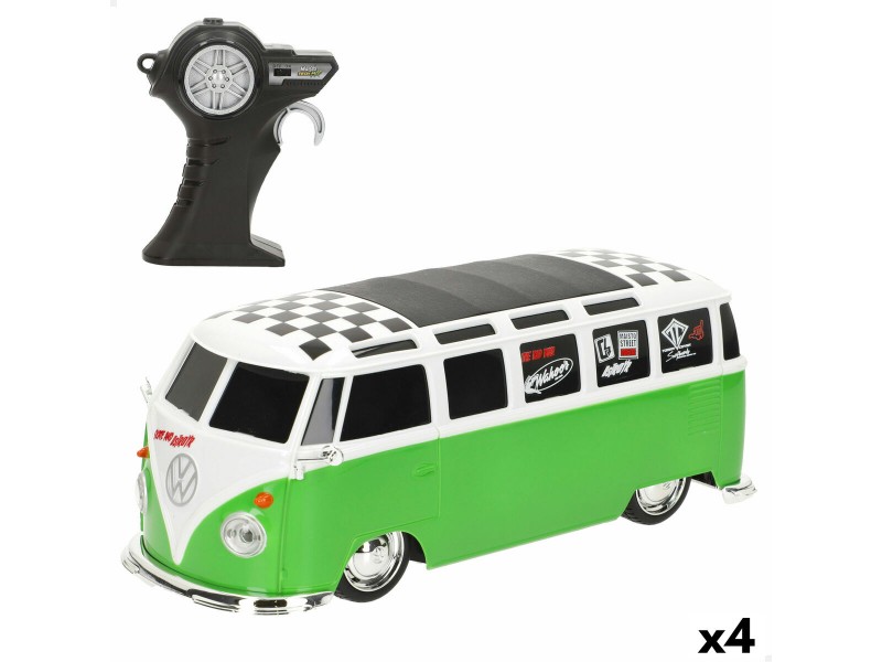 Кола с Радиоуправление Volkswagen COMBI 20 x 8 x 9 cm (4 броя) NaN –  BB Автомобили