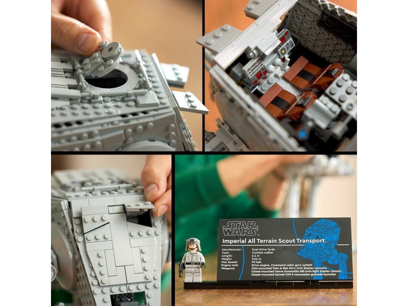 Строителна Игра Lego STAR WARS 75417 AT-ST NaN –  BB Изграждане на игри